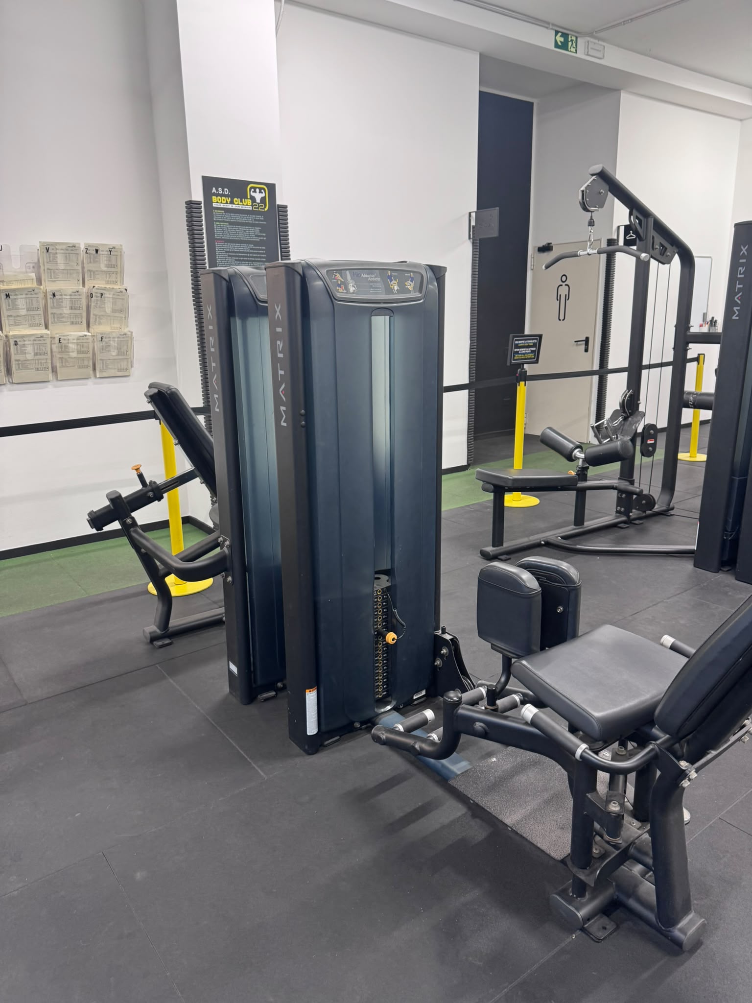 Macchinari e postazioni Body Club 2.2